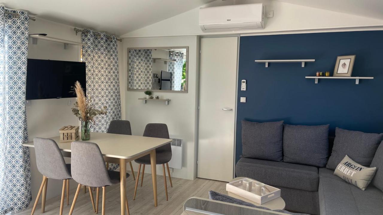 Mobil Home Xxl - Bord Lac - Camping Les Viviers - Lege Cap Ferret Exterior foto