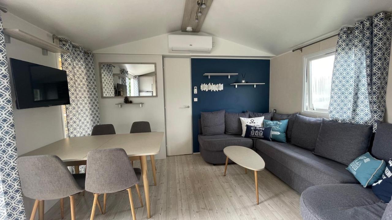 Mobil Home Xxl - Bord Lac - Camping Les Viviers - Lege Cap Ferret Exterior foto